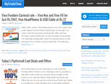 Tablet Screenshot of mytrickstime.com